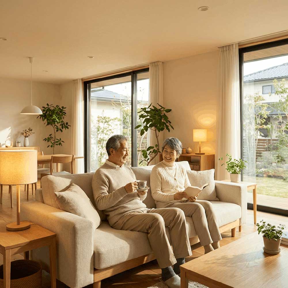 老後も階段なし