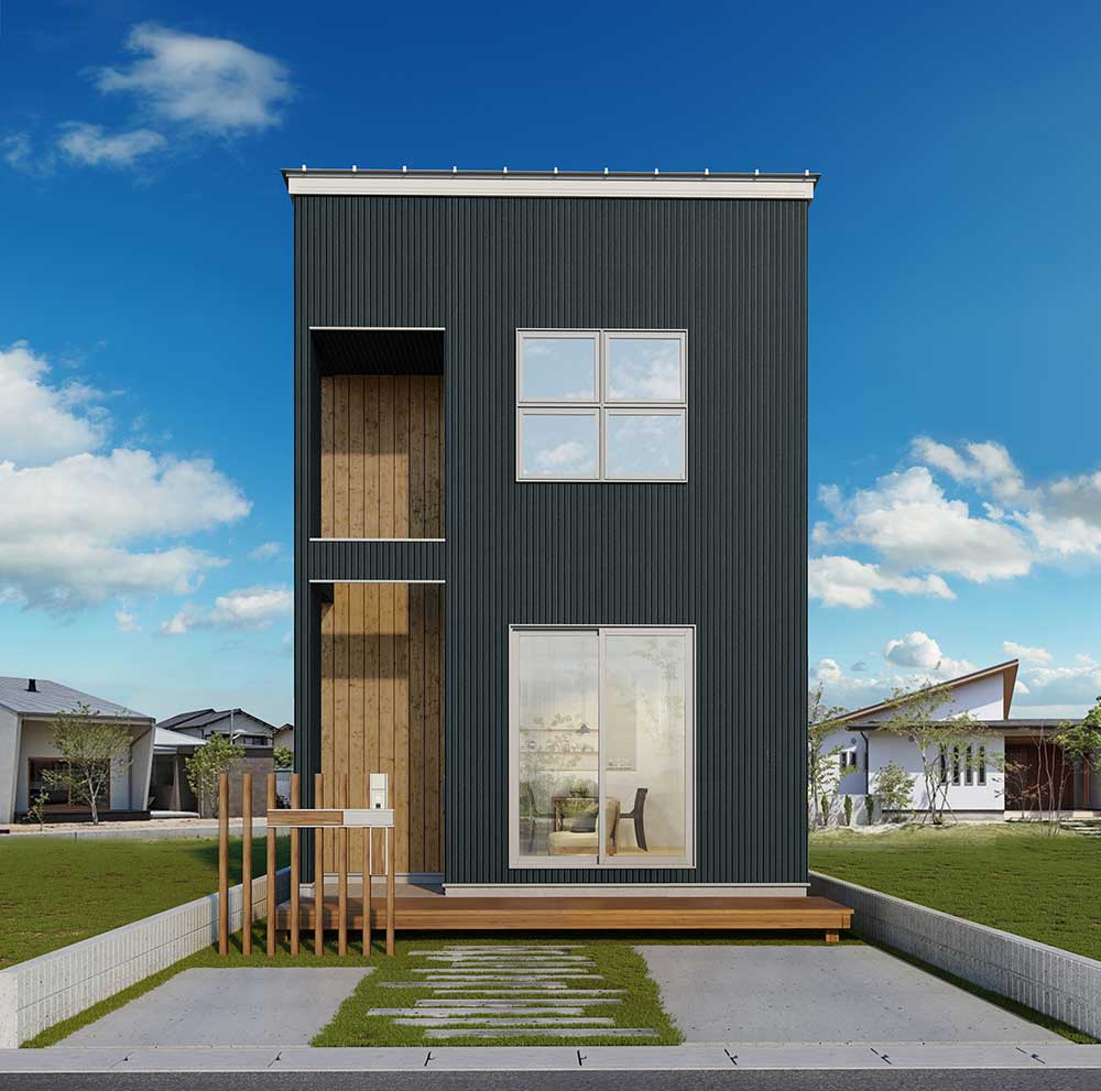 規格住宅 WOODBOX Vertical